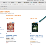 Conscious Calm Promo Results: #1 in Self Help Free
