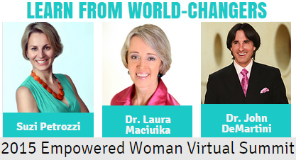 Dr Laura Maciuika at 2015 Empowered Woman Summit